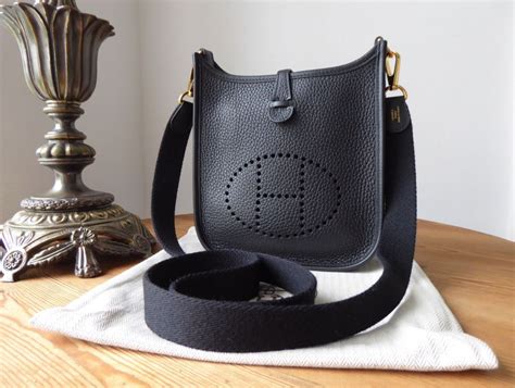 hermes evelyne noir|Hermes evelyne bag mini.